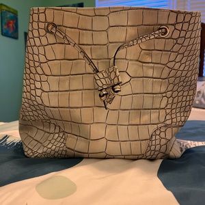 Claudia Firenze white Italian handbag